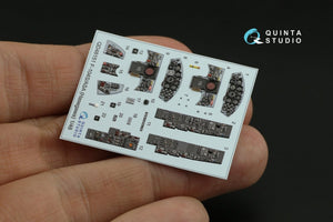 Quinta Studio QD48151 F-104S-ASA 3D-Printed &amp;amp; colored Interior on decal paper (Hasegawa) 1/48 – immagine 8