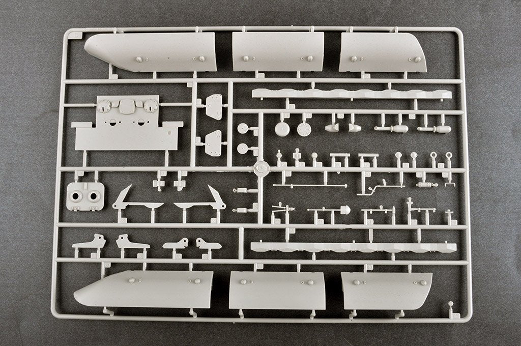 Trumpeter 09585 E-100 Flakpanzer avec Flak 40 de 12,8 cm au 1/35 – image 9