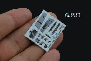 Quinta Studio QD72120 MiG-29SMT 9-19 3D-Printed coloured Interior on decal paper (Trumpeter) 1/72 – zdjęcie 5