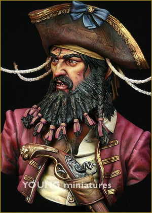 Young Miniatures YH1823 BLACK BEARD 1718 Queen Anne&amp;#39;s Revenge 1/10 – Bild 8