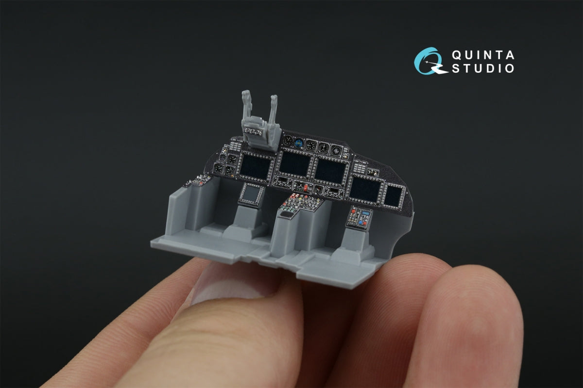 Quinta Studio QDS-48470 Ka-52 3D-Printed coloured Interior on decal paper (Zvezda) (Small version) 1/48 – zdjęcie 11