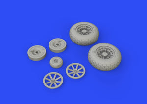 Eduard 632143 P-40N wheels 1/32 – image 3