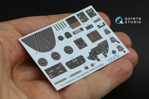 Quinta Studio QD32115 Fairey Swordfish Mk.I 3D-Printed &amp;amp; colored Interior on decal paper (Trumpeter) 1/32 – immagine 5