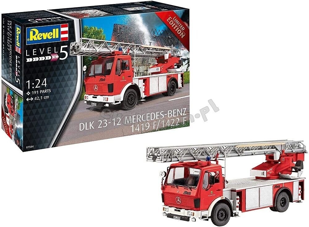 Revell 07504 DLK 23-12 Mercedes-Benz 1419/1422 1/24 – image 2