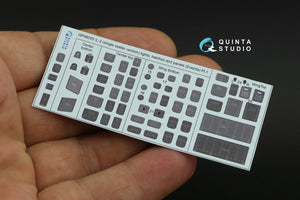 Quinta Studio QP48005 IL-2 (single seater) lights, hatches and panels (Zvezda) 1/48 – Bild 6