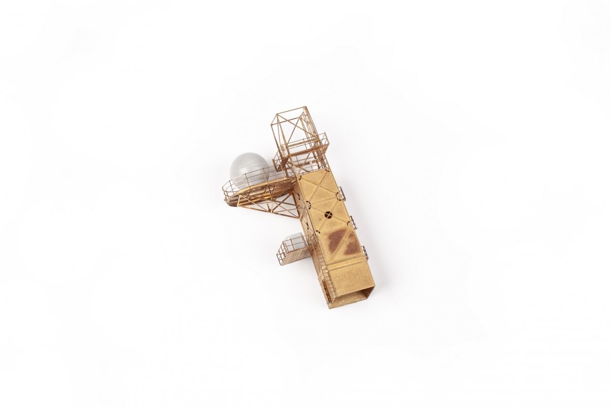 Eduard 53285 USS Constellation CV-64 part 5 - island TRUMPETER 1/350 – Bild 8