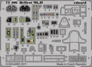 Eduard 73406 Hellcat Mk. II SA 1/72 EDUARD