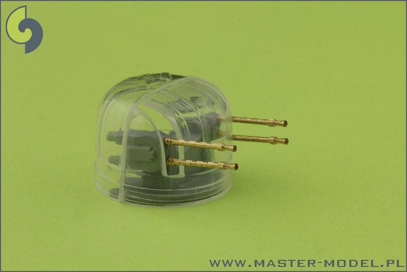 Master AM-72-031 British Mk 2 Browning .303 caliber (7.7mm) with flash hider (4pcs) – immagine 4