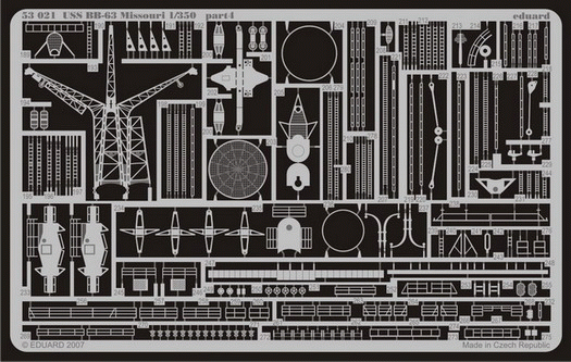 Eduard 53021 USS BB-63 Missouri 1/350 Tamiya – immagine 4