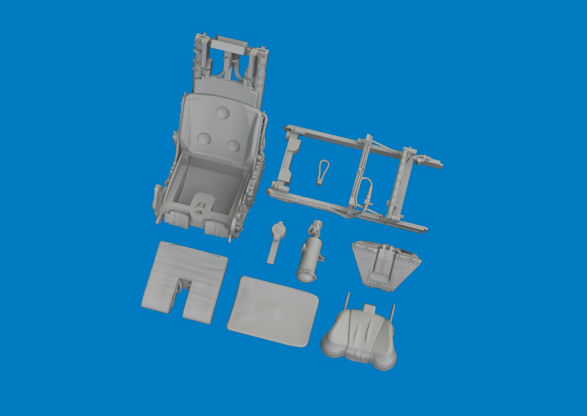 Eduard 6481086 F-35C seat PRINT Tamiya 1/48 – obrázek 3