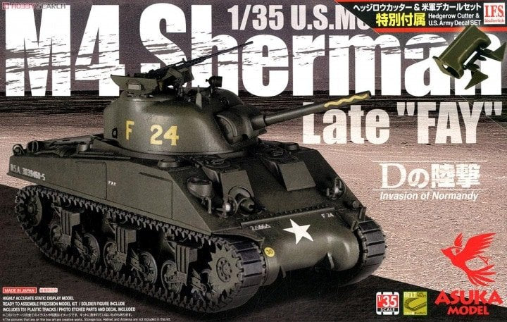 Asuka 35-032 M4 Sherman (Late Production) &amp;quot;FAY&amp;quot; 1/35