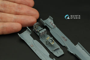 Quinta Studio QD72179 Bf 110C/D/E 3D-Printed &amp;amp; colored Interior on decal paper (Eduard) 1/72 – image 9