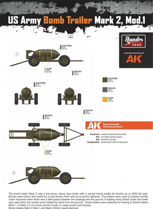 Thunder Model 32002 US Army Bomb Trailer Mark 2 1/32 – image 2