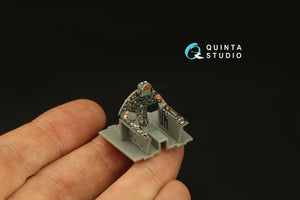 Quinta Studio QD48384 F8F-2 Bearcat 3D-Printed &amp;amp; colored Interior on decal paper (Hobby Boss) 1/48 – image 9