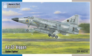 Special Hobby 48216 AJ-37 Viggen &amp;#39;Strike Fighter&amp;#39; 1/48