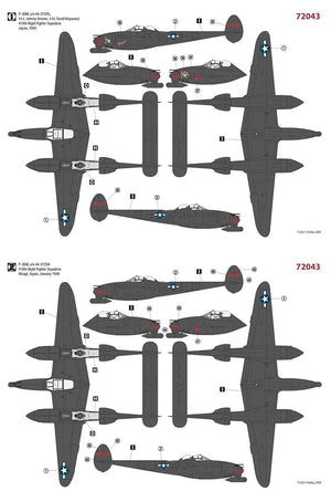 Hobby 2000 72043 P-38M Night Lightning – DRAGON 1/72 – obrázek 2