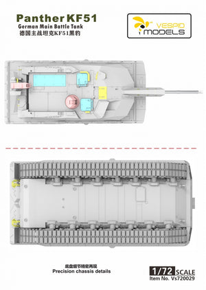 Vespid Models VS720029 Panther KF51 MBT 1/72 – image 5