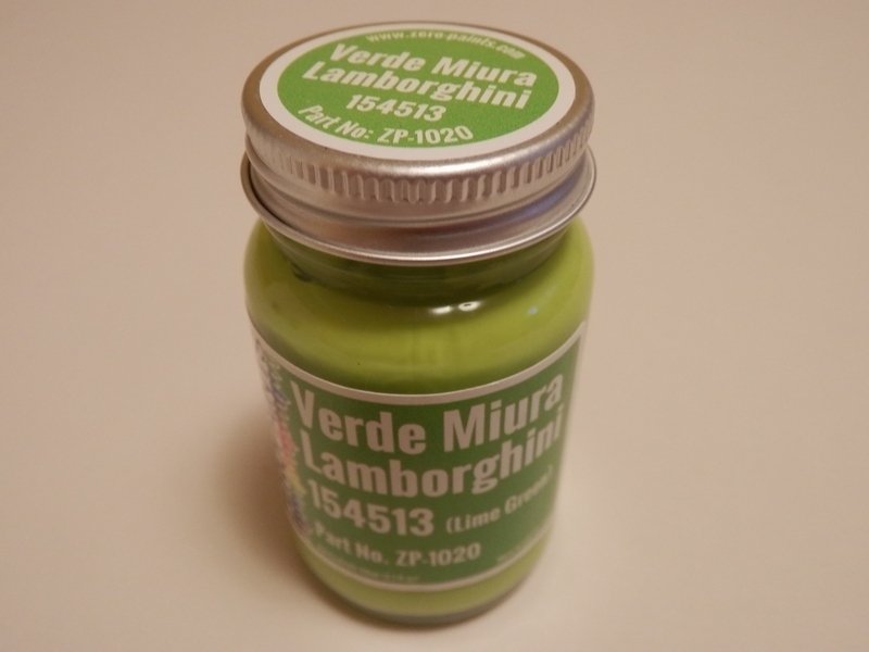 Zero Paints ZP-1020VERDEMIURA Lamborghini Verde Miura 154513 Paint 60ml – immagine 2