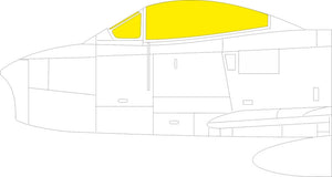 Eduard EX1076 F-86A CLEAR PROP 1/48