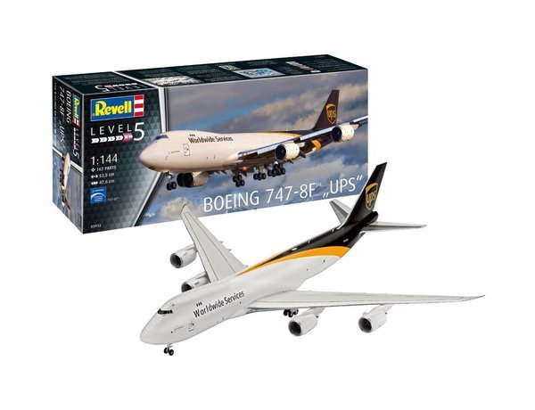 Revell 03912 Boeing 747-8F UPS 1/144 – image 2