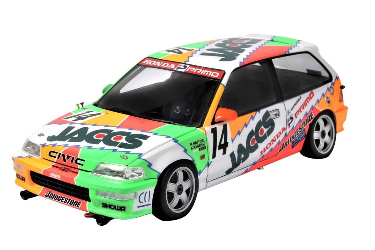 Nunu PN24021 HONDA Civic EF9 &amp;#39;92 JTC (AIDA) 1/24 – Bild 2