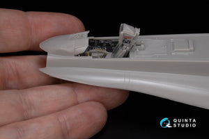 Quinta Studio QD48302 F/A-18C late 3D-Printed &amp;amp; colored Interior on decal paper (Hasegawa) 1/48 – image 11