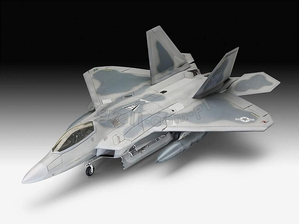 Revell 63858 Lockheed Martin F-22A Raptor - model set 1/72 – obrázek 3