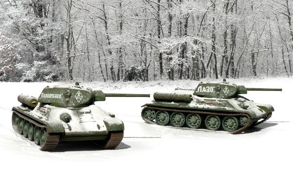 Italeri 7523 T34/76 m42 FAST ASSEMBLY 1/72