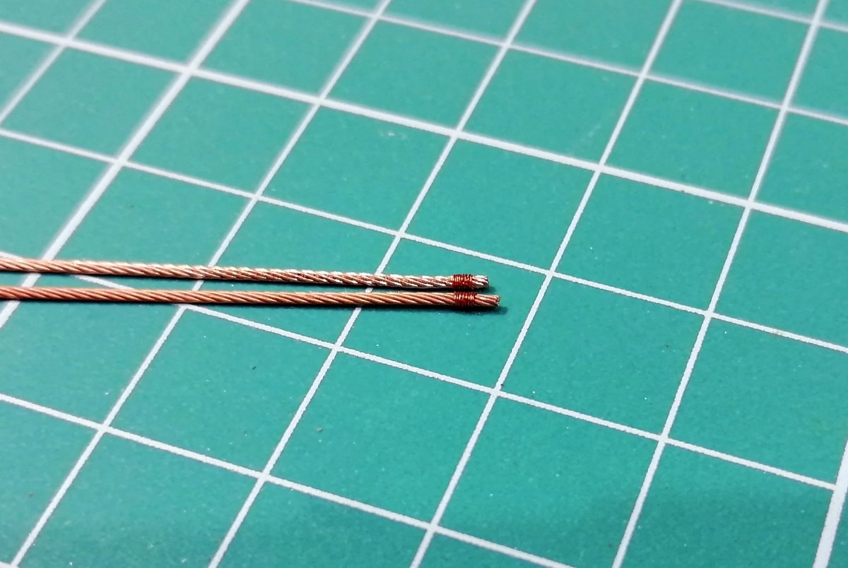 Eureka XXL ER-4807 Towing cable for Soviet T-54/T-55 Tanks 1/48 – obrázek 4