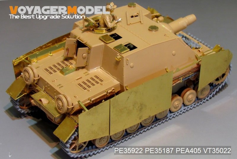 Voyager Model PE35922 WWII German Sturmpanzer IV Brummbar Late Version Basic For TAMIYA 35353 1/35 – imagen 3