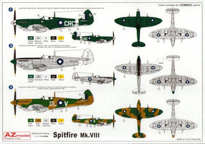 AZ Model AZ7380 Spitfire Mk.VIII RAAF 1/72 – Bild 2