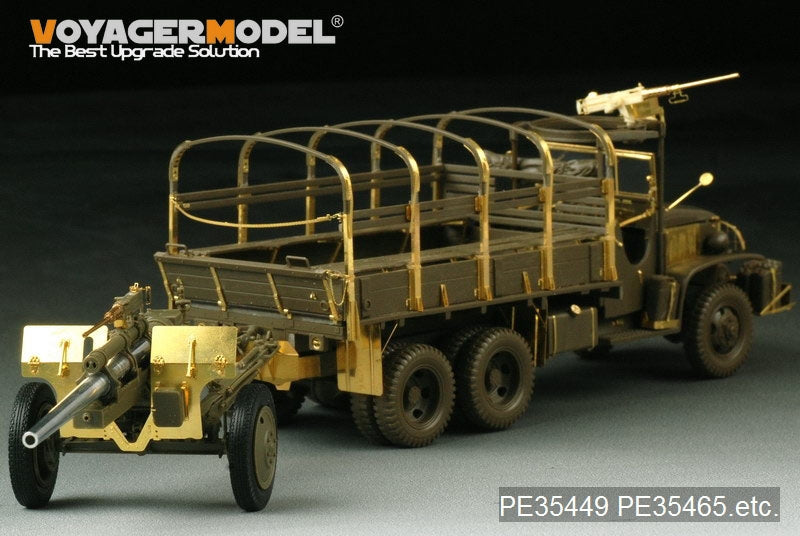 Voyager Model PE35449 WWII US 3inch M5 ATG/w M1 or 105mm Howitzer M2A1Carriage 2in1 For AFV CLUB 35S64 and 35160 1/35 – Bild 10