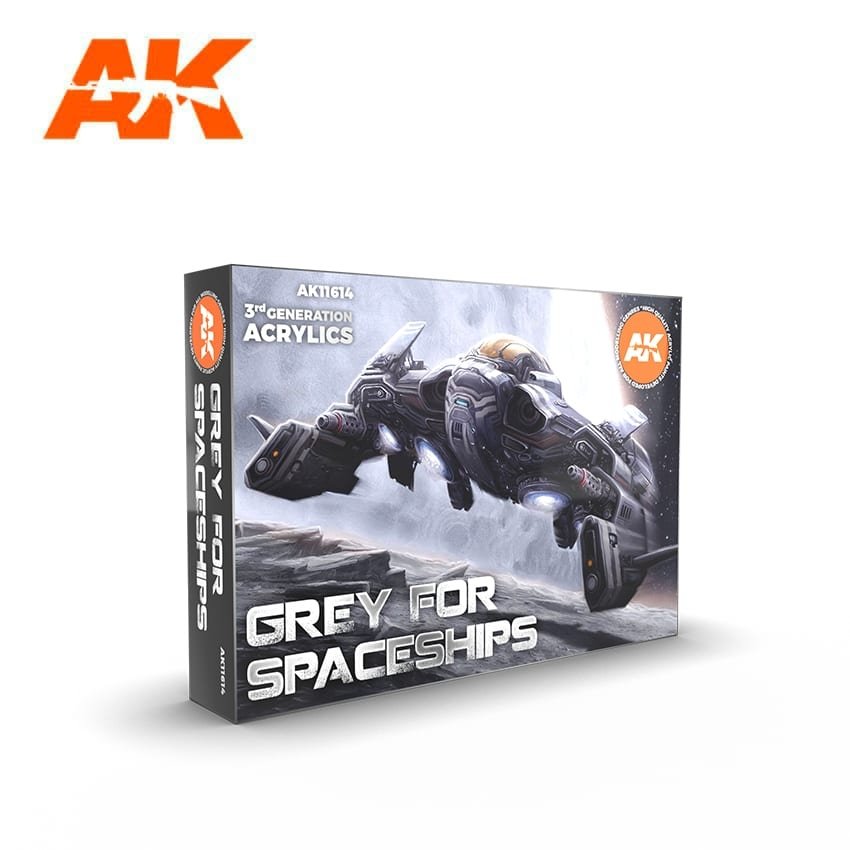 AK Interactive AK11614 3G GRIS POUR VAISSEAU SPATIAL