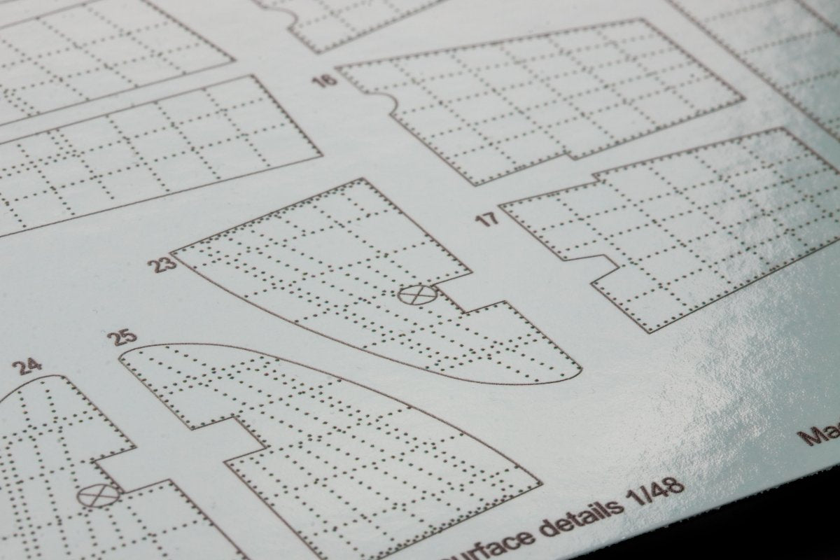 Eduard ER48003 P-38J raised rivets &amp;amp; surface details TAMIYA 1/48 – image 5