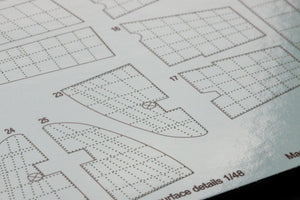 Eduard ER48003 P-38J raised rivets &amp;amp; surface details TAMIYA 1/48 – image 5