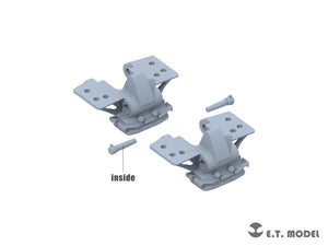 ET Model P35-405 WWII German Sd.kfz.251/Sd.kfz.11 Track links &amp;amp; Sprockets Early 3d Printed 1/35 – Bild 3