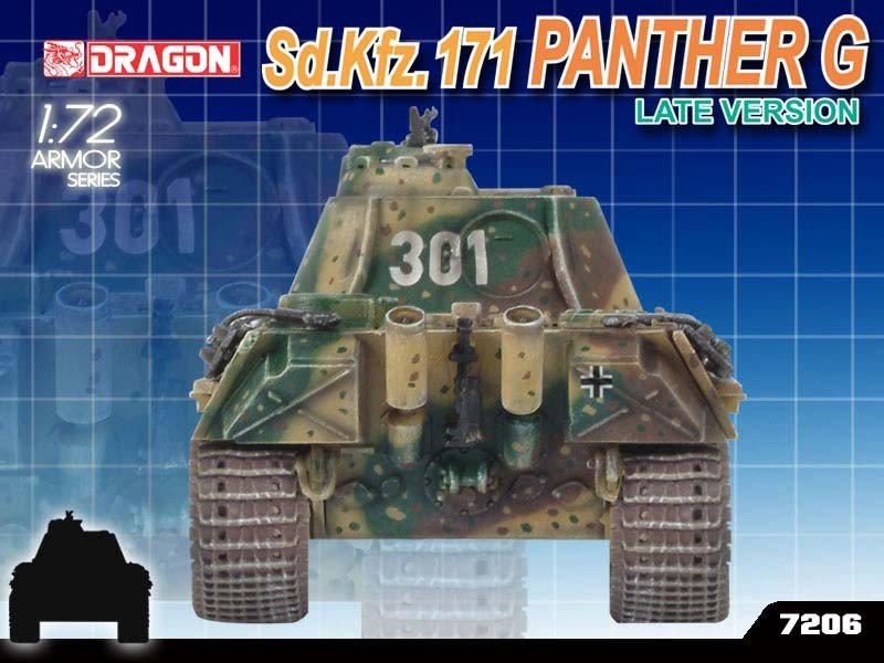 Dragon 7206 Panther G Late 1/72 – image 4