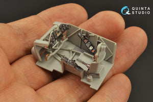 Quinta Studio QD48230 Fiat CR.42 3D-Printed &amp;amp; colored Interior on decal paper (Italeri) 1/48 – image 9