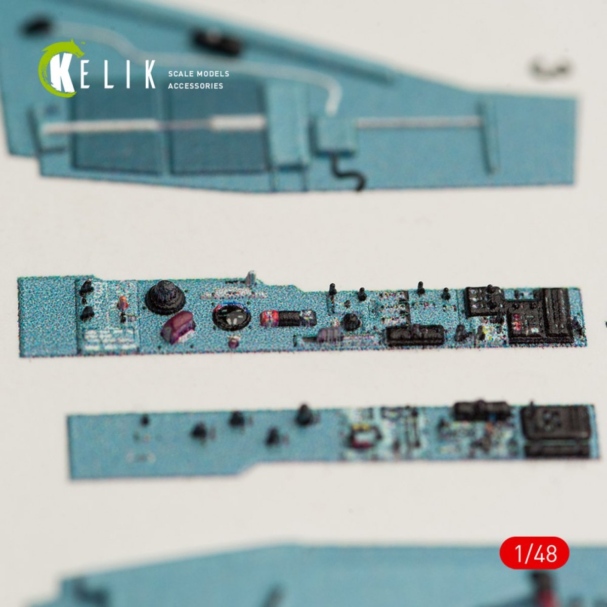 KELIK K48026 SU-25UB INTERIOR 3D DECALS FOR SMER/KP KIT 1/48 – image 3