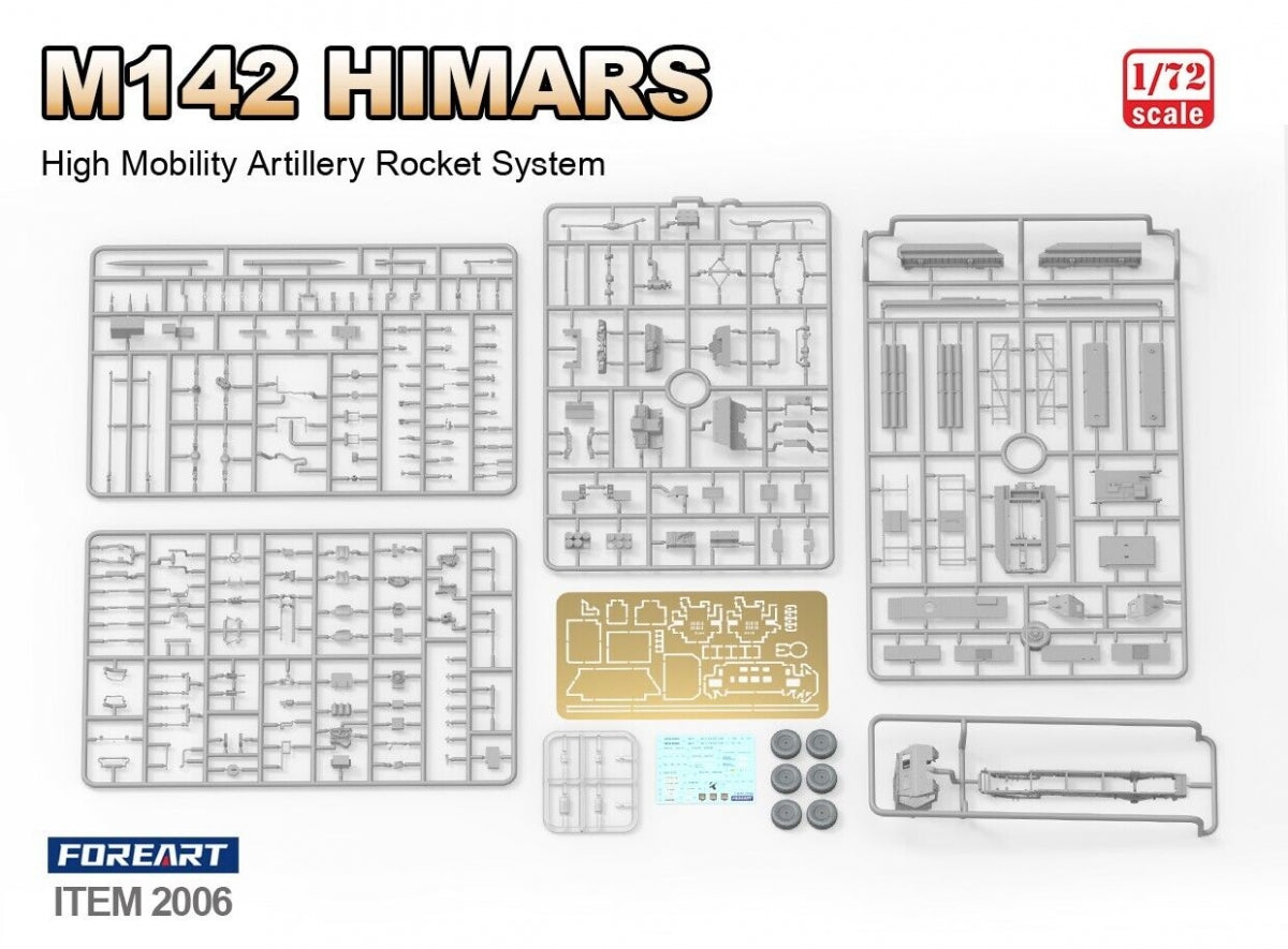 ForeArt 2006 M142 HIMARS High Mobility Artilery Rocket System 1/72 – imagen 2