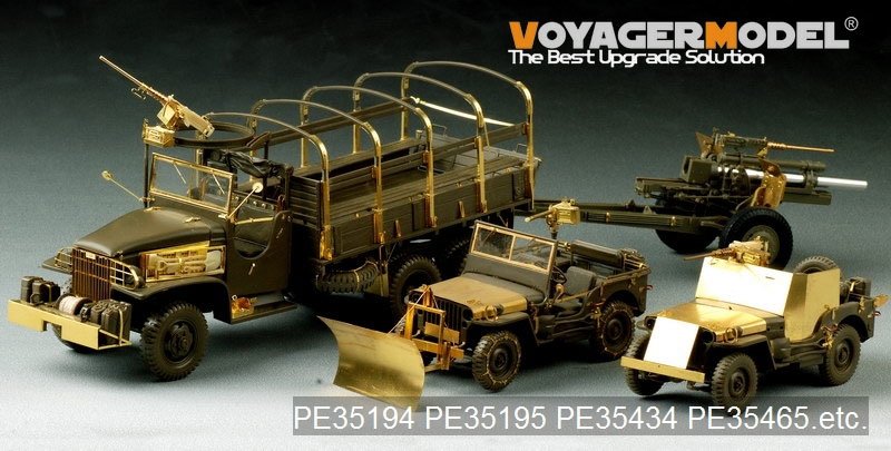 Voyager Model PE35465 WWII US GMC 2.5ton 6X6 Cargo Truck for TAMIYA 35218 1/35 – Bild 20