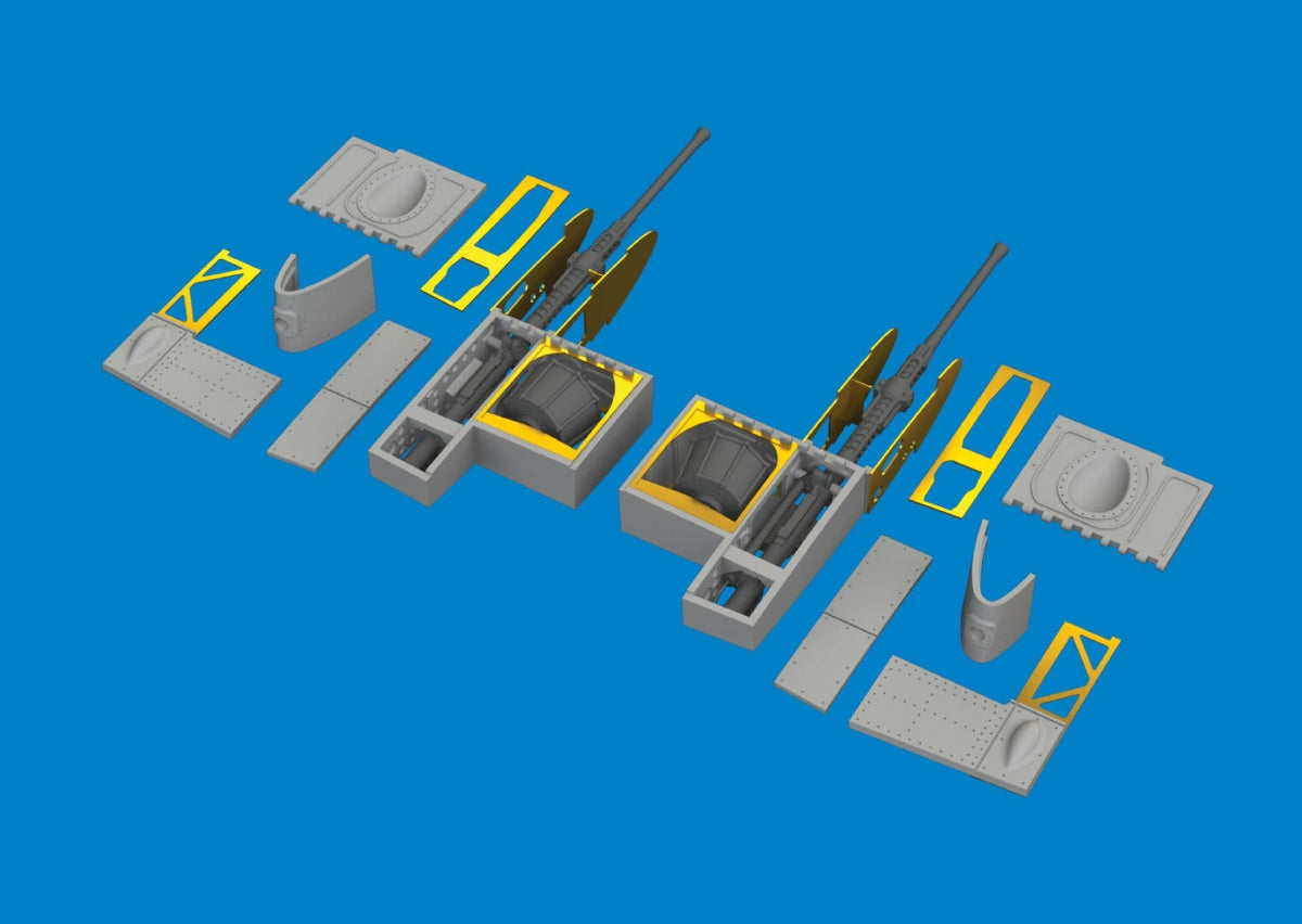 Eduard 6481095 A6M5 Type 52 gun bays PRINT EDUARD 1/48