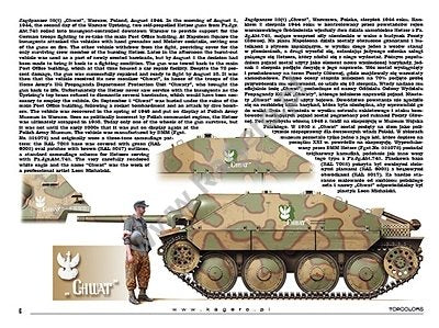 Kagero 15039 Captured Panzers German Vehicles in Allied Service (kalkomania) PL/EN – zdjęcie 6