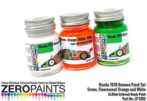 Kit de peinture Zero Paints ZP-1203 Mazda 787B Renown - 3 x 30 ml – image 4