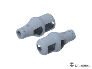 ET Model P35-238 WWII German 88mm KwK Muzzle Brake(Type.1) 1/35 – image 4