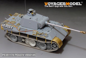Voyager Model PE351174 WWII German Panther A early ver. Basic（For MENG TS-046）1/35 – obrázek 11