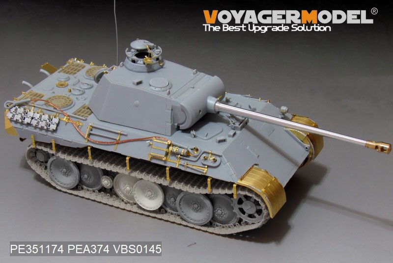 Voyager Model PE351174 WWII German Panther A early ver. Basic（For MENG TS-046）1/35 – obrázek 11