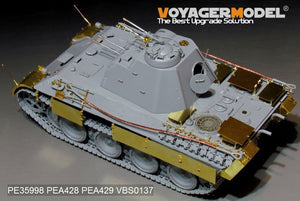 Voyager Model PE35998 WWII German FlaKPanzer V FlaKvierling 20mm MG 151/20 Basic For TAKOM 2105 1/35 – obrázek 8