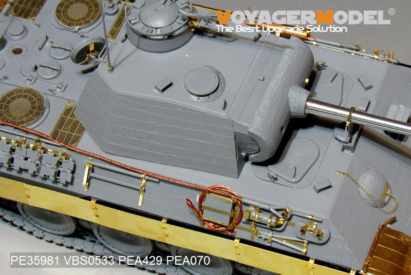 Voyager Model PE35981 WWII German Panther A Tank Basic For TAKOM 1/35 – imagen 11