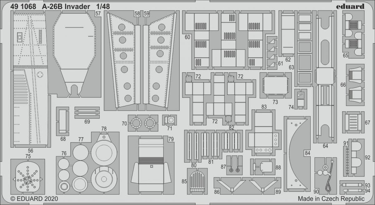 Eduard 491068 A-26B Invader 1/48 ICM – immagine 2